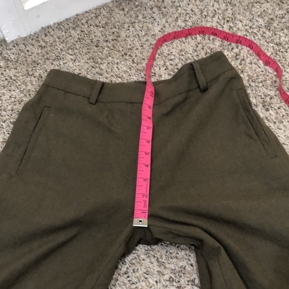 Sayakdavis Pants Size 2 Olive Green High Rise Trousers - Picture 6 of 9